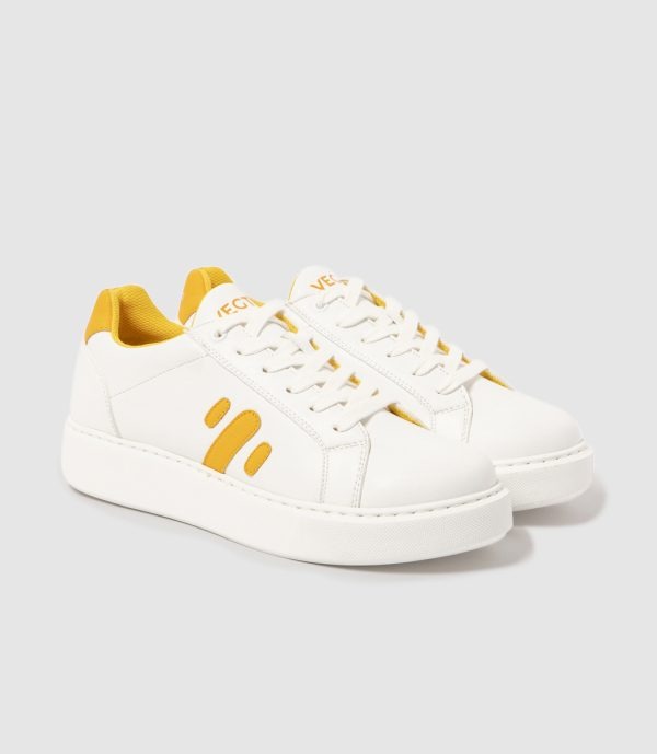 Oasis Man Yellow — vegan shoes made with cactus leather